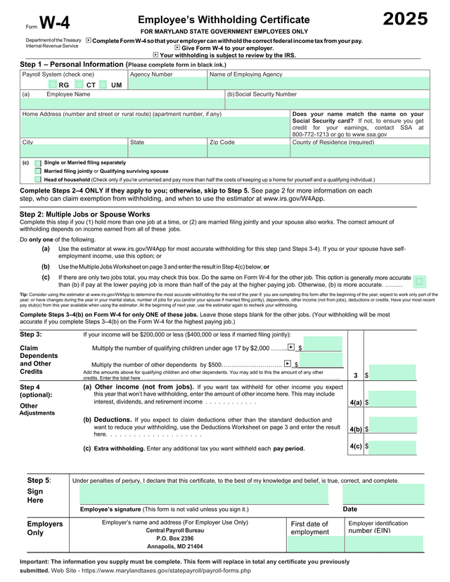Maryland W4 screenshot